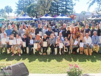 New citizens celebrate. Photo by Keer Moriarty