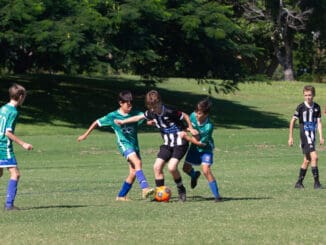 Eagles U12 Kangaroos - left Louis Gonzalez, right Ken Hayter