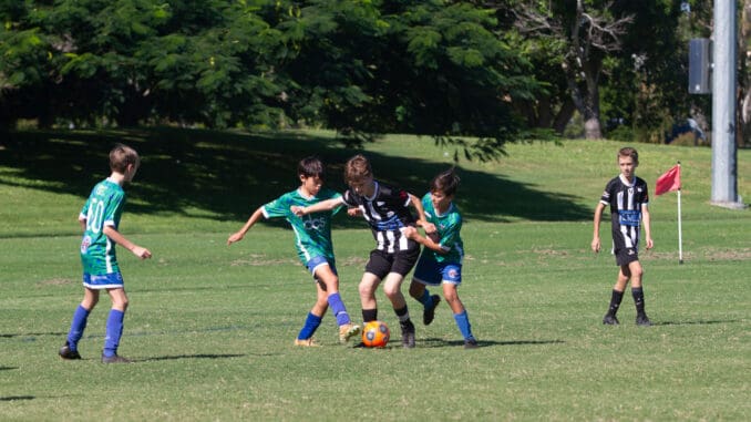 Eagles U12 Kangaroos - left Louis Gonzalez, right Ken Hayter