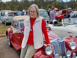 Amanda Hay at car show