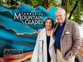 Judi and Bob Minnikin at Tamborine Mountain Glades_looking to the future