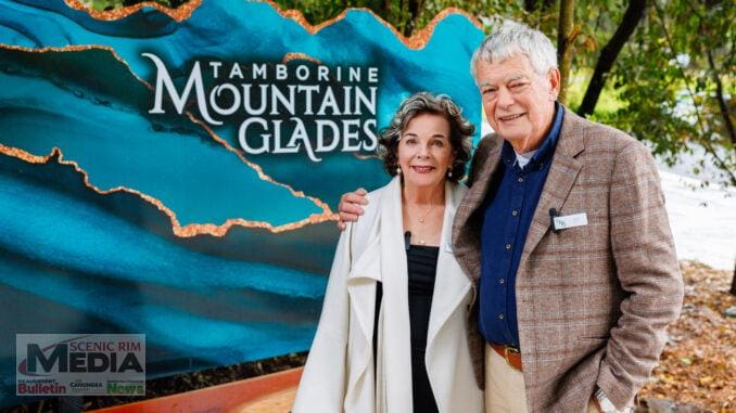 Judi and Bob Minnikin at Tamborine Mountain Glades_looking to the future