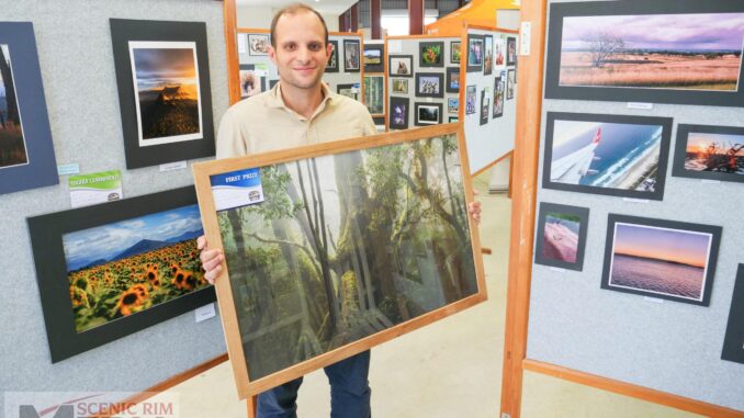 Julien Parrot won Grand Champion of the Show for his photograph, 'King of the Forest'