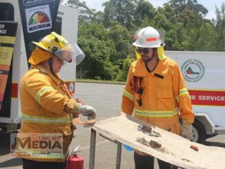 Tamborine Mountain RFS fire demonstration