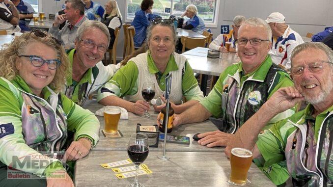 (pictured L-R) Tamborine Mountain being more than ably represented by Sue Arthur, Barry Chatel, Susie Radford, Jon MacKelvie and Bob Kirkright Supplied (Pictured L-R) Tamborine Mountain being more than ably represented by Sue Arthur, Barry Chatel, Susie Radford, Jon MacKelvie and Bob Kirkright. Supplied image